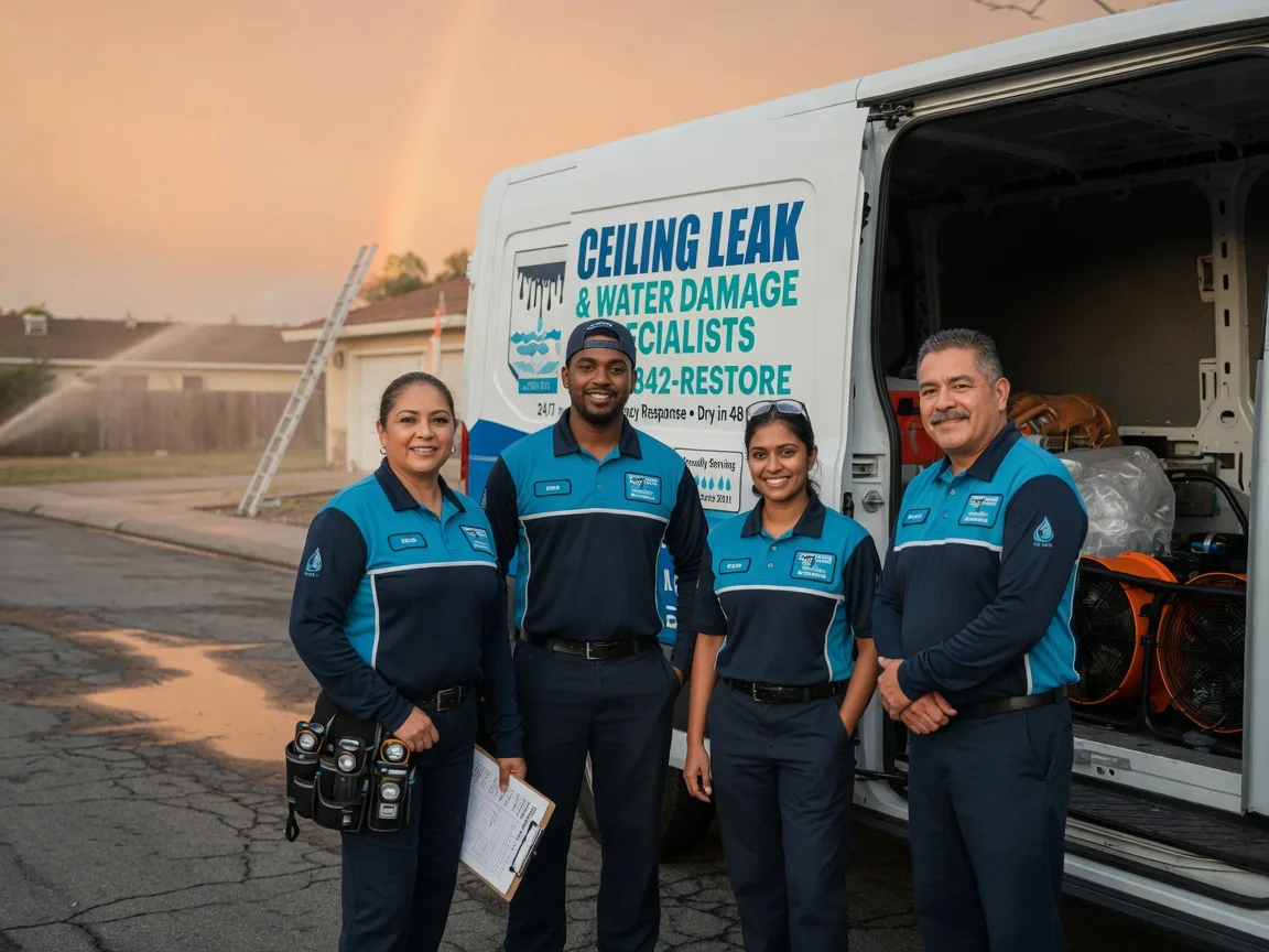 Ceiling Leak Cleanup company in New Eagle, PA