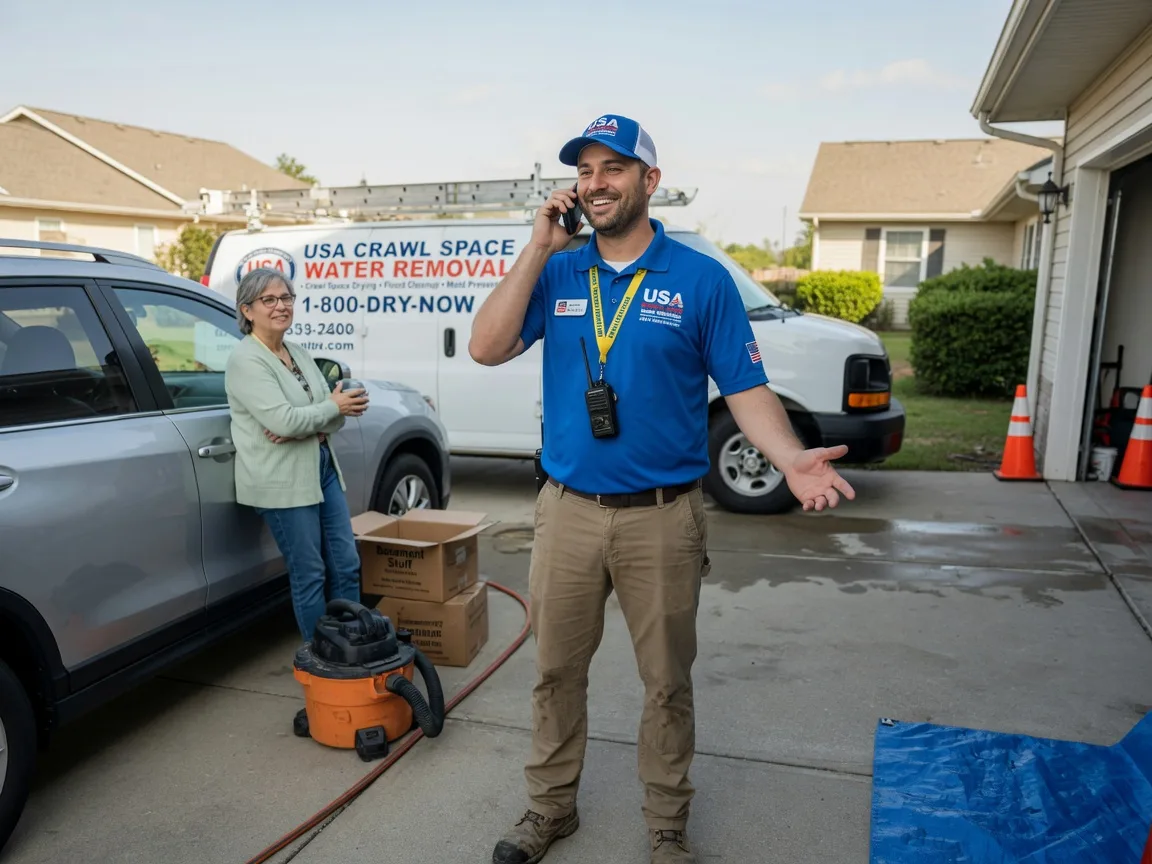 Crawl Space Water Removal New Eagle, PA FAQs